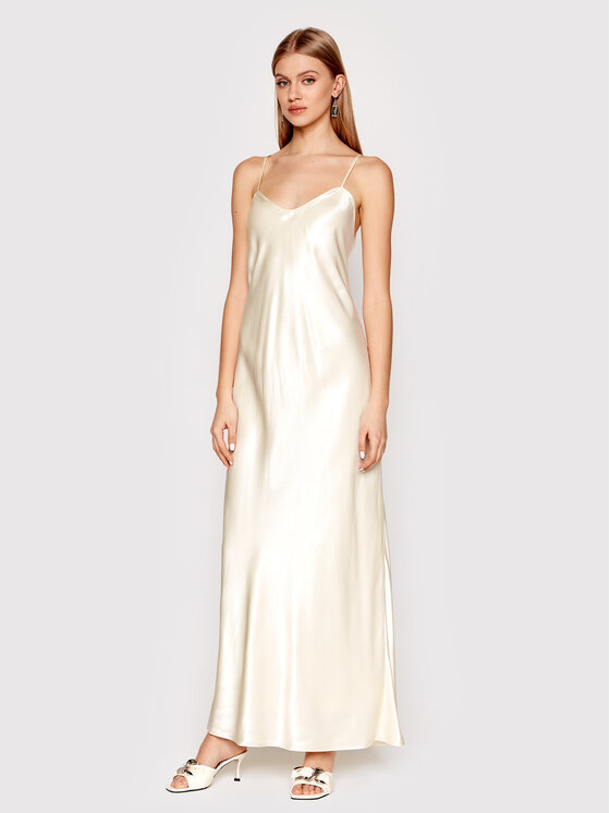 Herskind Herskind Φόρεμα βραδινό Timo 4393862 Μπεζ Regular Fit