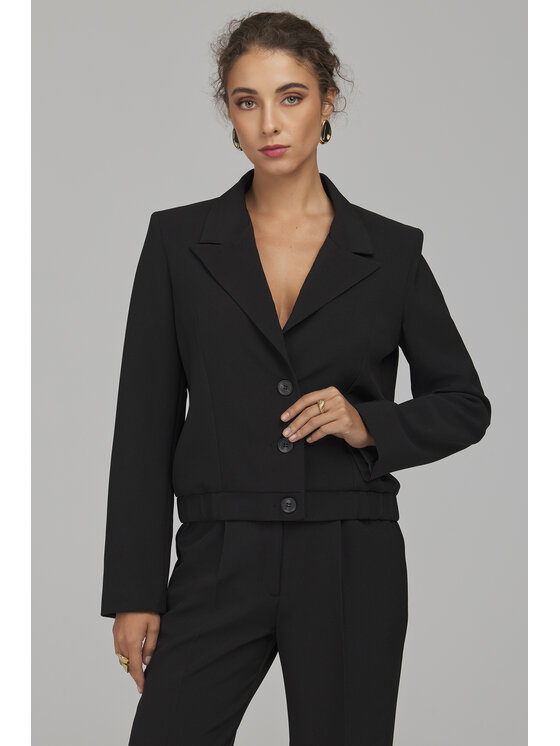 NIFE NIFE Marynarka Z103 Czarny Regular Fit