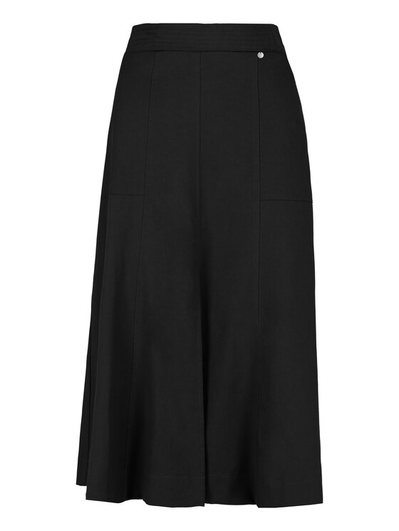 Volcano Volcano Spódnica G-ALIBI Czarny Regular Fit