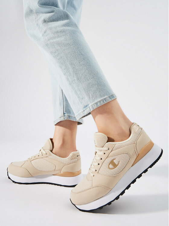 Champion Champion Tenisice Rr Champ Plat Mix Material Low Cut Shoe S11684-CHA-YS085 Bež