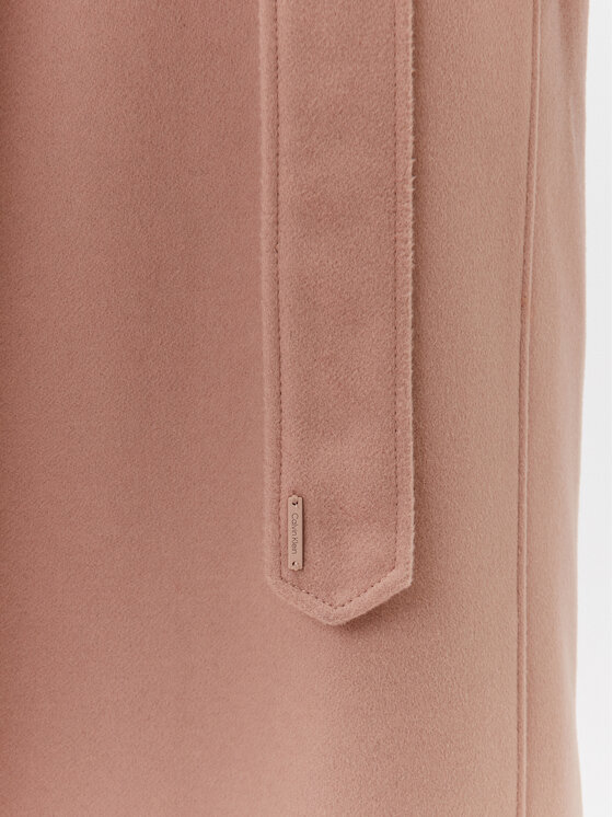 Calvin Klein Calvin Klein Vuneni kaput K20K205496 Bež Regular Fit