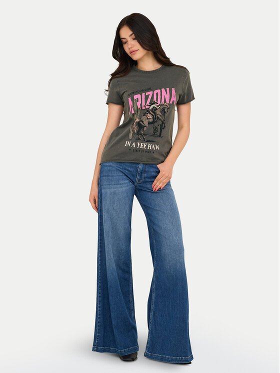ONLY ONLY Tričko Lucy 15215721 Sivá Regular Fit