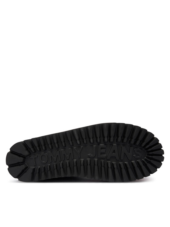 Tommy Jeans Tommy Jeans Stivali da neve Tjw Flatform Snow Boot Suede EN0EN02841 Nero