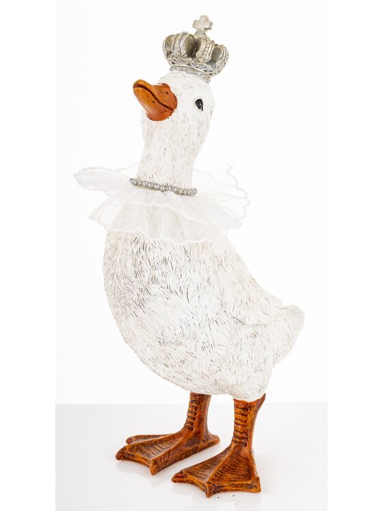 MIAhome MIAhome Figurka kaczka DRAKE 2 Szary
