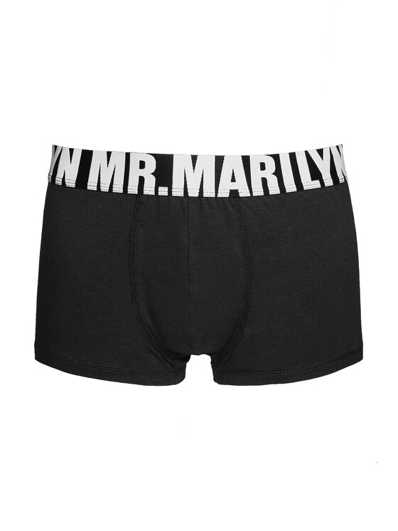 Poupée Marilyn Poupée Marilyn Bokserki Letters Czarny