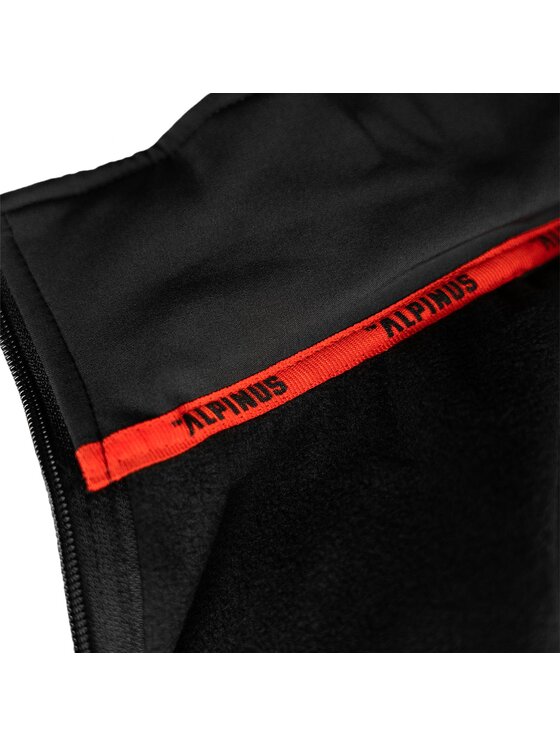 Alpinus Alpinus Kurtka softshell Stenshuvud Czarny Active Fit