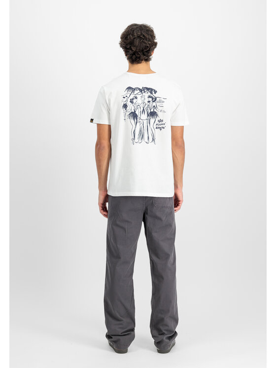 Alpha Industries Alpha Industries Szorty Basic Cotton Pant Szary Straight Leg