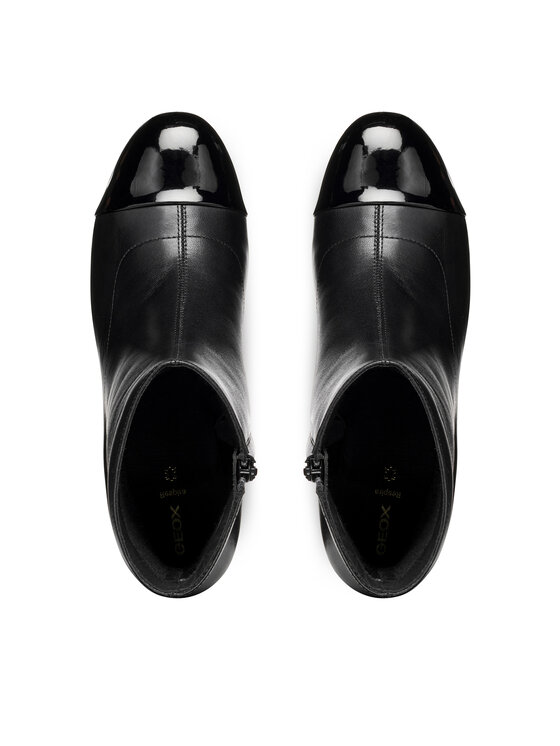Geox Geox Botine D Virnilisa 65 D56YYA 0TUHH C9999 Negru