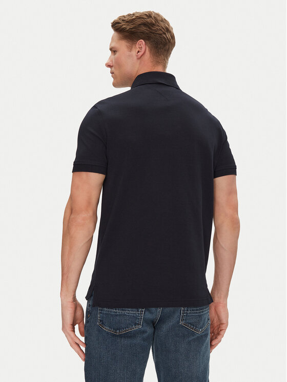Tommy Hilfiger Tommy Hilfiger Polo Chest Insert MW0MW38130 Tamnoplava Regular Fit