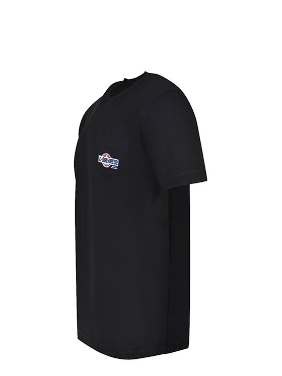 Dsquared2 Dsquared2 T-shirt S74GD1449 Nero Regular Fit