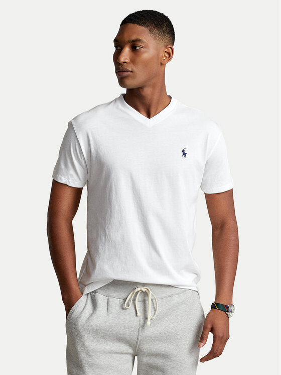 Polo Ralph Lauren Tricou 710708261 Alb Classic Fit
