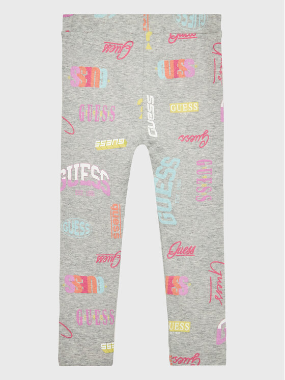 Guess Guess Legginsy K3RB00 K6YW3 Szary Slim Fit
