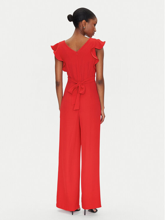 Rinascimento Rinascimento Jumpsuit CFC0122552003 Rot Regular Fit