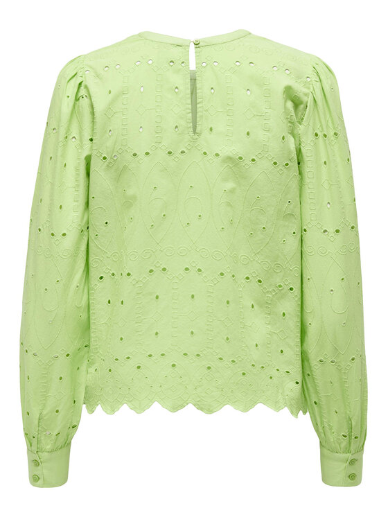 JDY JDY Blūze 15289327 Zaļš Regular Fit