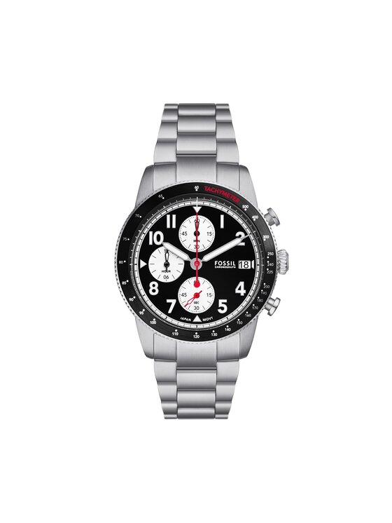 Fossil Fossil Hodinky Sport Tourer FS6045 Stříbrná