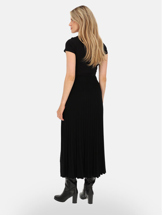 L’AF L’AF Spódnica maxi Aura Czarny Regular Fit