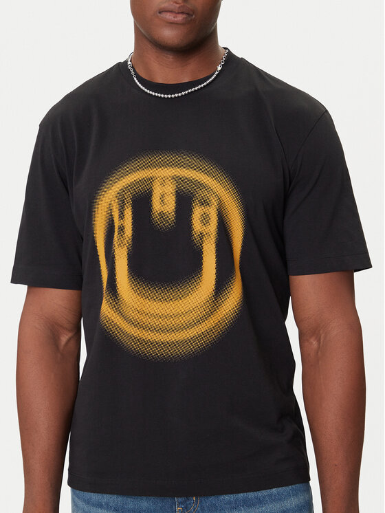HUGO HUGO T-shirt Nalax 50543493 Crna Regular Fit