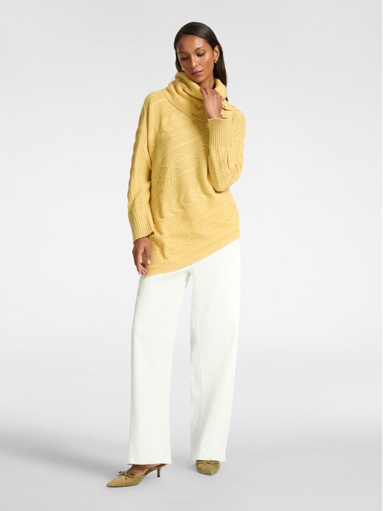 Elena Mirò Elena Mirò Maglione M421Z000549N008 Giallo Regular Fit