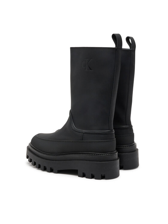 Calvin Klein Jeans Calvin Klein Jeans Cizme de cauciuc YW0YW01559 Negru