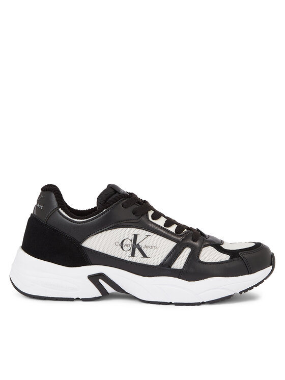 Sneakers Calvin Klein Jeans Retro Tennis Laceup Coui YM0YM00793 Negru