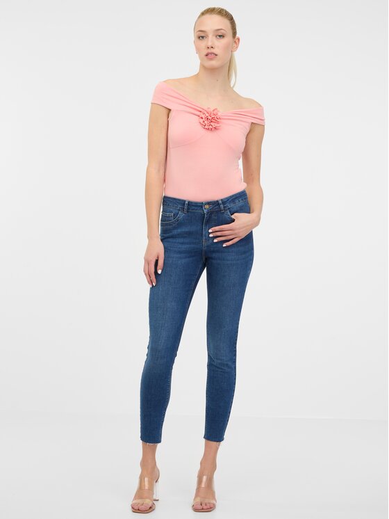 Orsay Orsay Bluzka 1000576X1434__XS Różowy Regular Fit