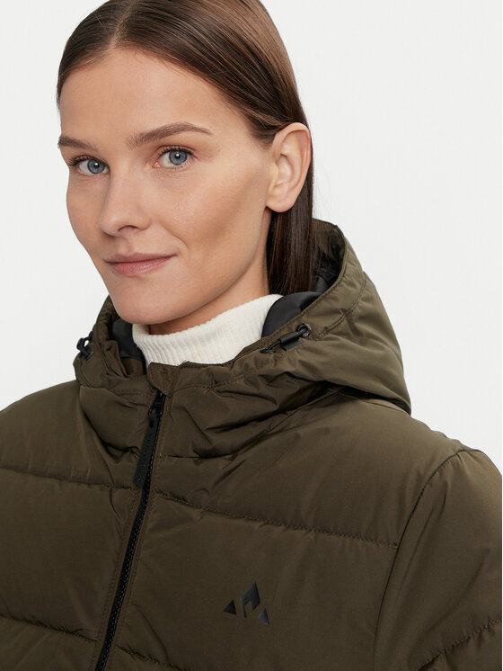 Whistler Whistler Žieminė striukė Amaret W Long Puffer W234603 Žalia Regular Fit
