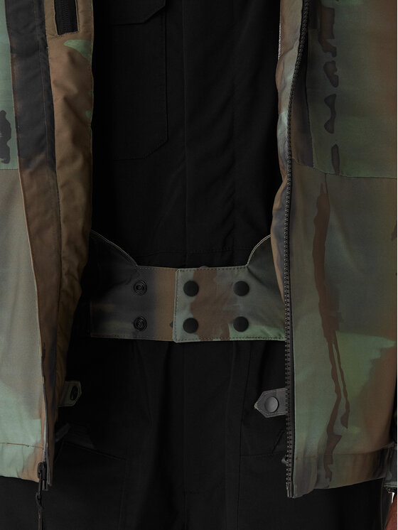 Quiksilver Quiksilver Giacca da snowboard Muldrow EQYTJ03493 Verde Regular Fit