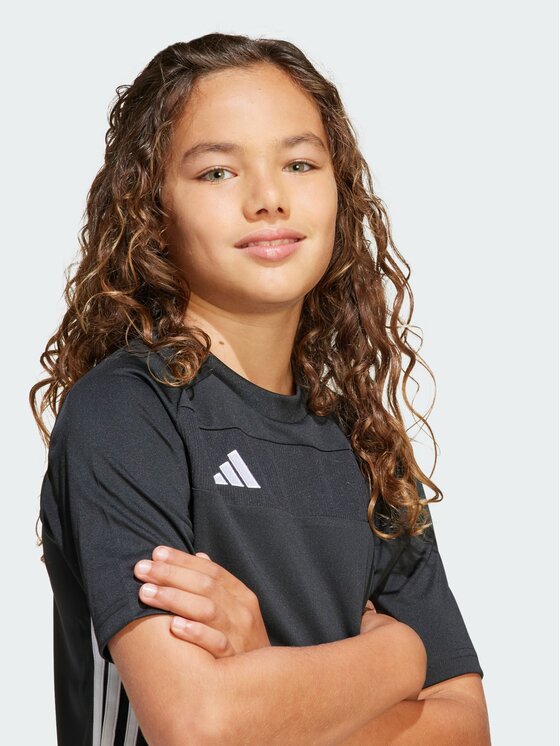 adidas adidas Koszulka techniczna Tiro 24 Jersey Kids Czarny Regular Fit
