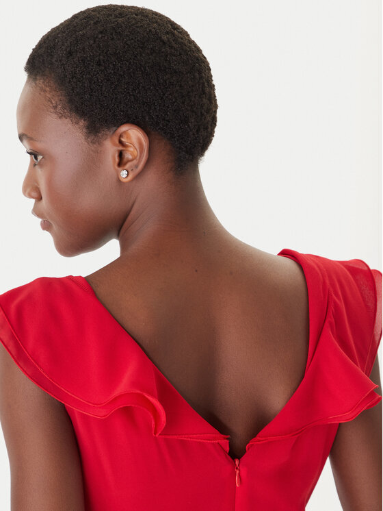 Artigli Artigli Vakarinė suknelė ACAB004623 Raudona Regular Fit