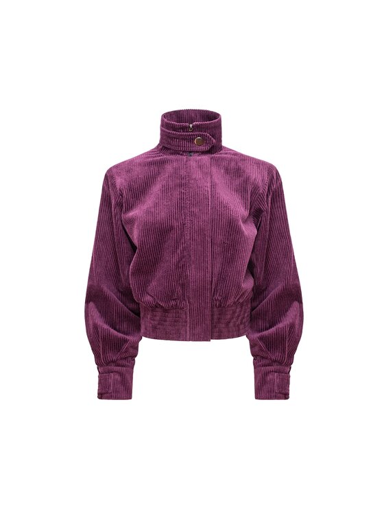 MANDRAGORA MANDRAGORA Bunda bomber Barro Bordó Regular Fit