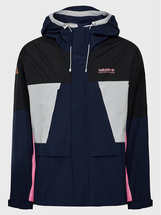 adidas adidas Geacă Adventure Ride HK4980 Bleumarin Loose Fit