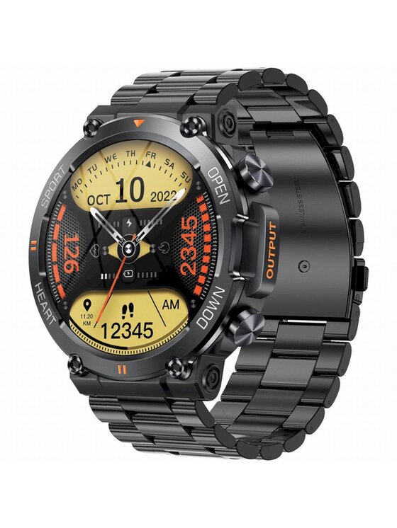 Gravity Gravity Smartwatch GRAVITY-GT7-2PRO Czarny