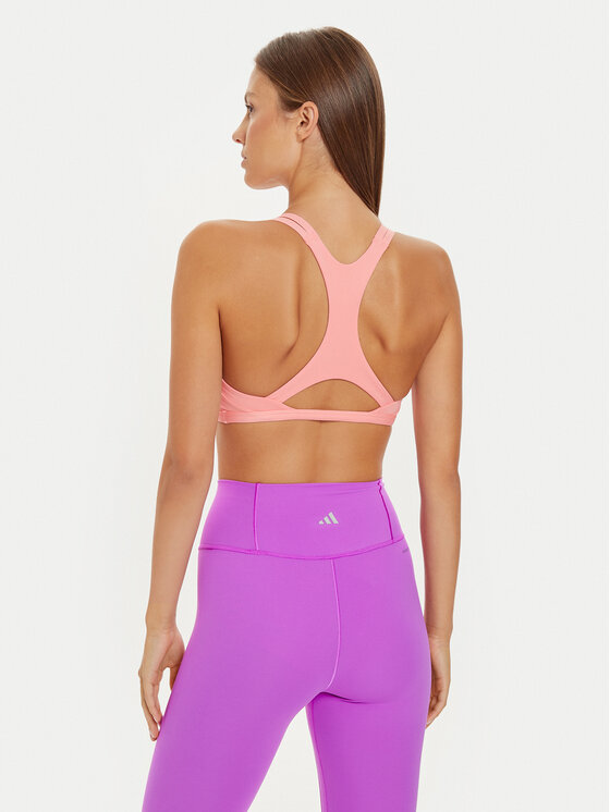 adidas adidas Sporta krūšturis Aeroimpact Luxe Training JE3915 Rozā