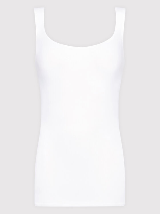 Triumph Triumph Φανέλα Smart Micro 10211587 Λευκό Slim Fit