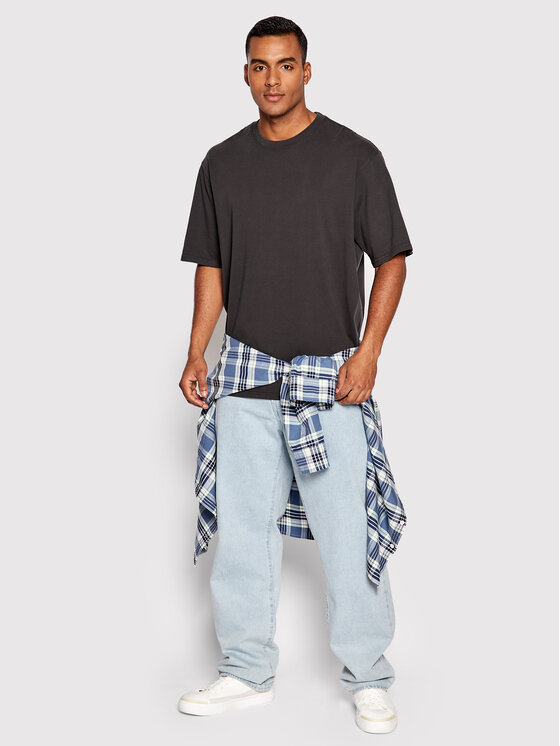 T-shirt Stay Loose 36254-0019 Grigio Oversize