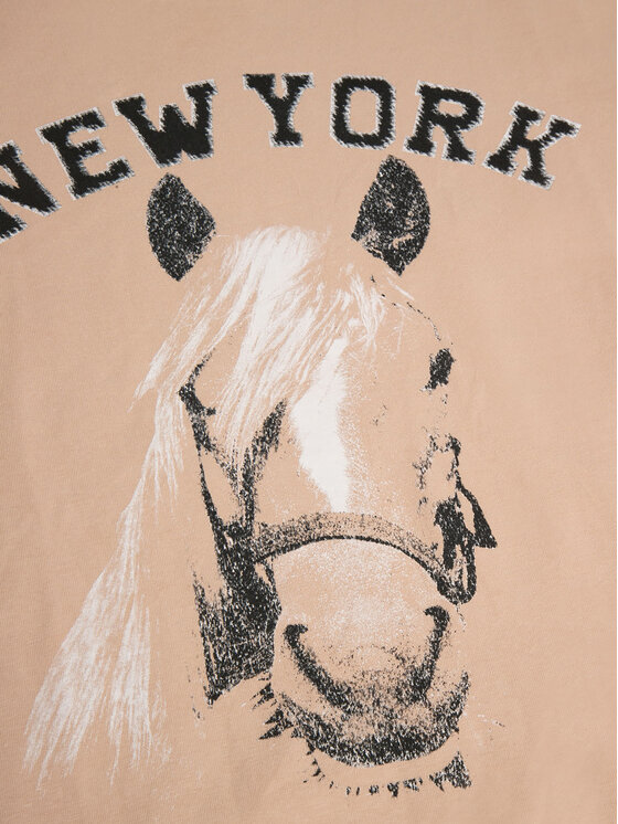 Coccodrillo Coccodrillo T-Shirt WC4143205VGA Beżowy Regular Fit