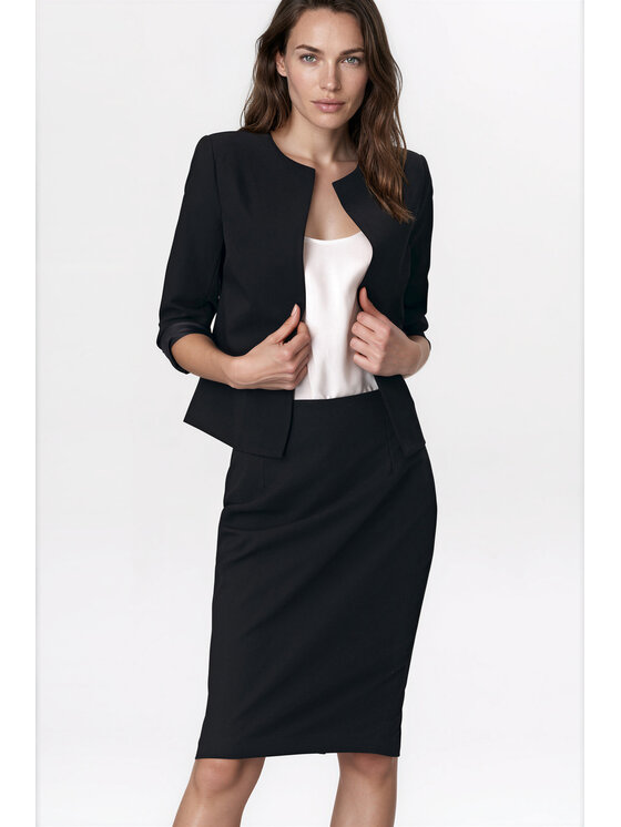 NIFE NIFE Sako Z110 Čierna Regular Fit