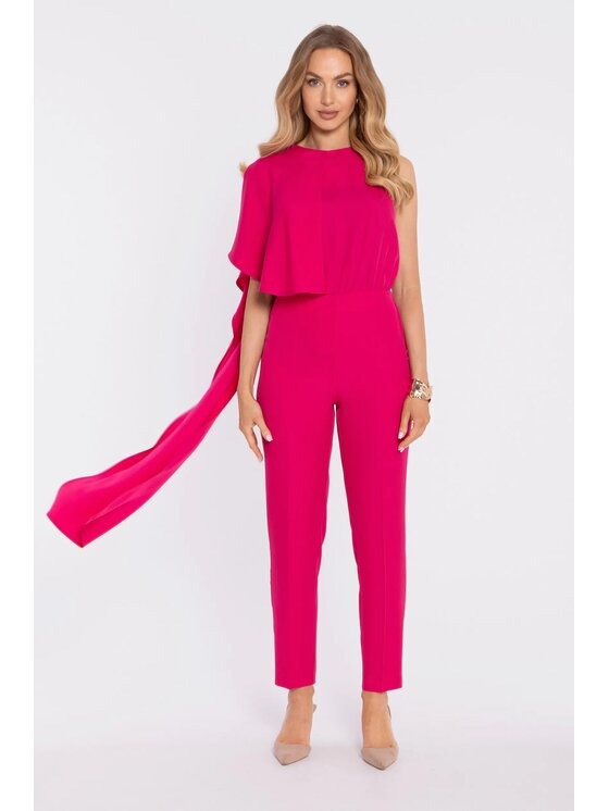 Made of Emotion Made of Emotion Jumpsuit M907 Rosa scuro Regular Fit