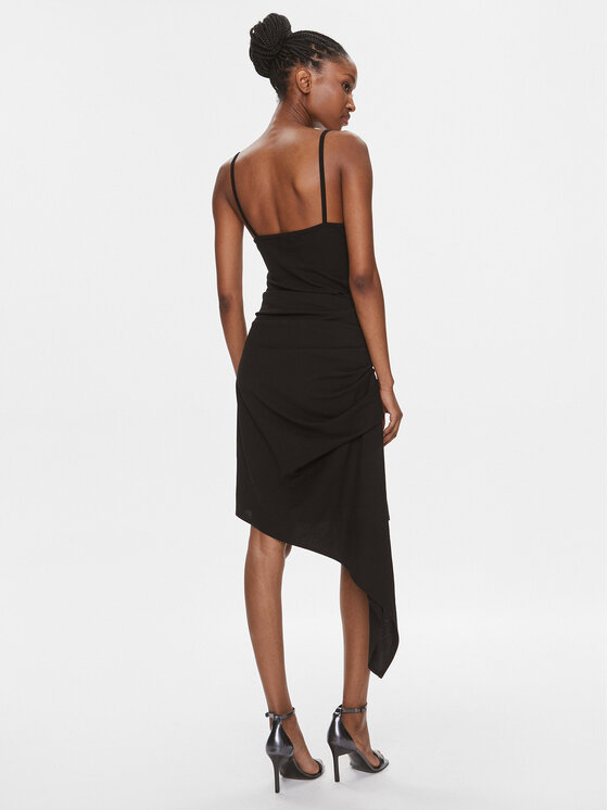 MVP Wardrobe MVP Wardrobe Cocktail obleka Manzoni MVPI3AB117.0XXXXXX Črna Feminine Fit