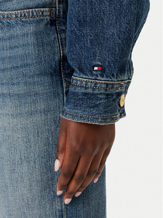 Tommy Hilfiger Tommy Hilfiger Teksajakk WW0WW50962 Sinine Regular Fit