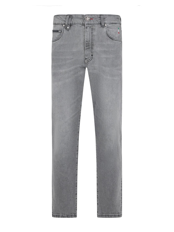 PHILIPP PLEIN PHILIPP PLEIN Jeansy 30580 Szary Slim Fit