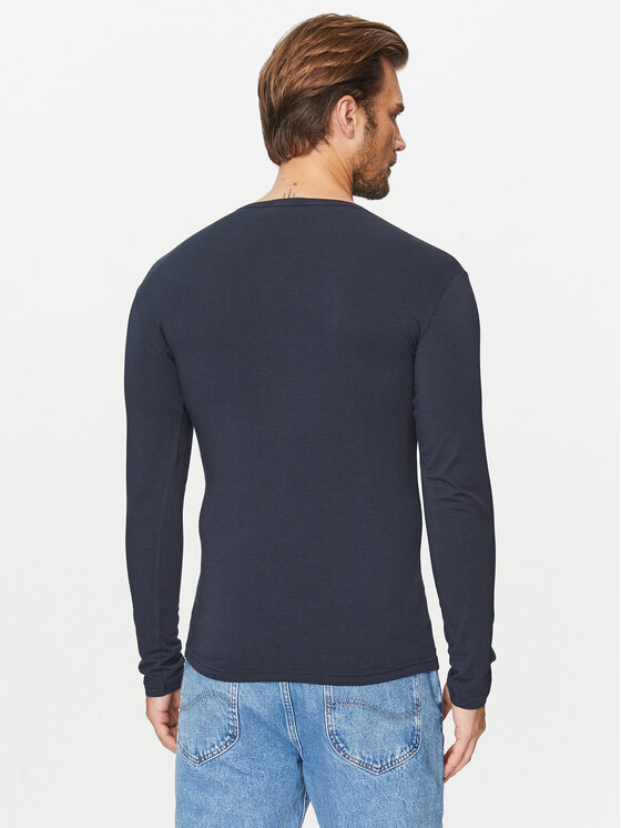 Emporio Armani Underwear Emporio Armani Underwear Longsleeve krekls 111023 3F715 00135 Tumši zils Regular Fit