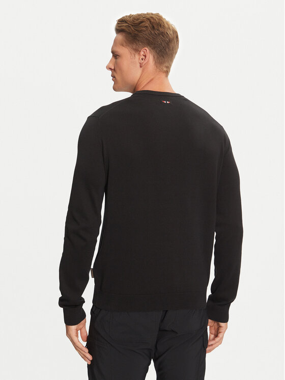 Napapijri Napapijri Maglione Droz NP0A4I2G Nero Regular Fit