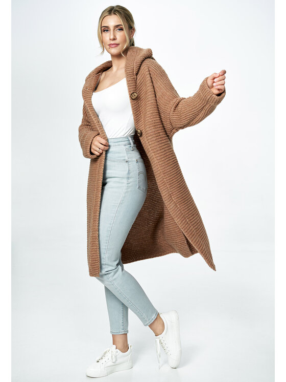 FIGL FIGLFIGL Maglione M884 Marrone Oversize