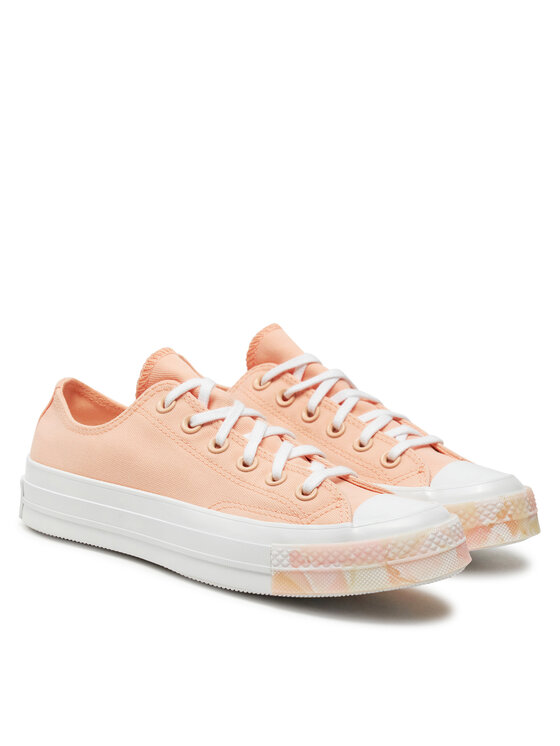 Converse Converse Plátěnky Chuck 70 Marbled A03531C Oranžová