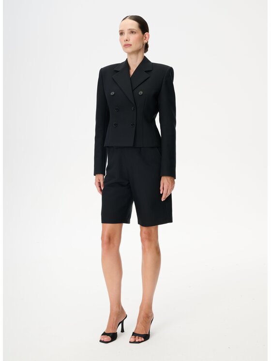 LEBRAND LEBRAND Marynarka Elena Czarny Regular Fit