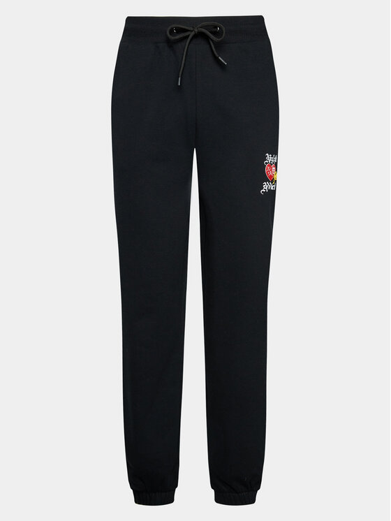 Night Addict Night Addict Jogginghose MJB-NA516HEART Schwarz Regular Fit