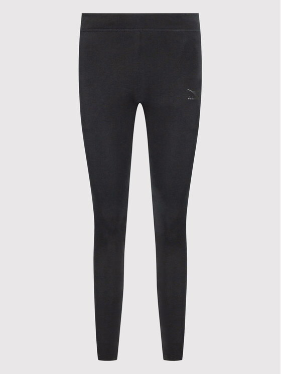 Diadora Diadora Legginsy Blink 102.177791 Czarny Slim Fit
