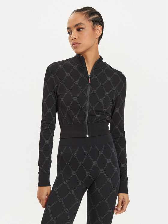 HUGO Hugo Bluza 50518172 Črna Regular Fit