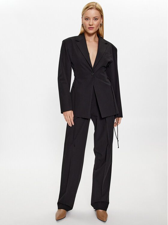 HUGO Hugo Піджак Almere 50494290 Чорний Relaxed Fit